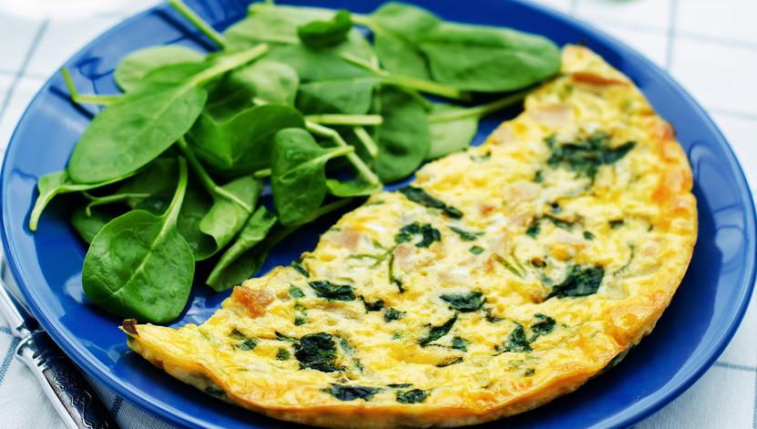 Sebzeli Sarı Omlet