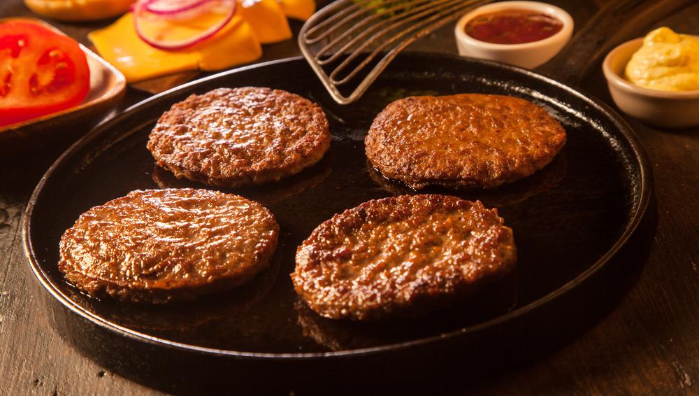 Pembe Burger Köftesi